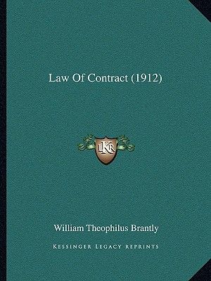 Law of Contract (1912) image number 0