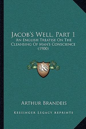 Jacob's Well, Part 1: An English Treatise on the Cleansing of Man's Conscience (1900) image number 0