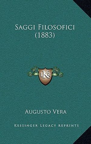 Saggi Filosofici (1883) image number 0
