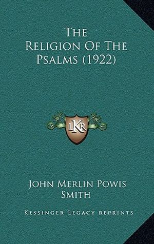 The Religion Of The Psalms (1922) image number 0