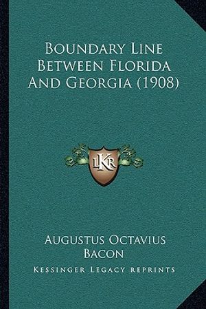 Boundary Line Between Florida And Georgia (1908) image number 0
