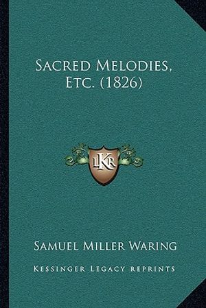 Sacred Melodies, Etc. (1826) image number 0