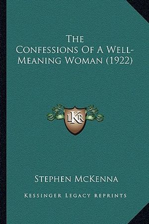 The Confessions Of A Well-Meaning Woman (1922) image number 0