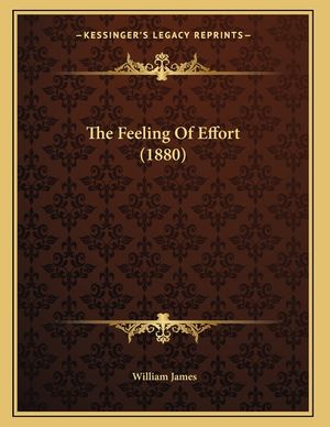 The Feeling Of Effort (1880) image number 0