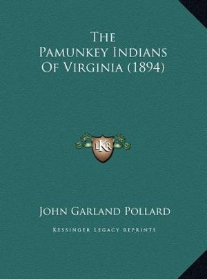 The Pamunkey Indians Of Virginia (1894) image number 0