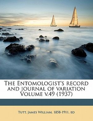 The Entomologist's Record and Journal of Variation Volume V.49 (1937) image number 0