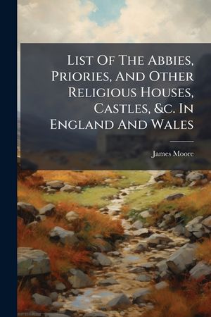 List of the Abbies, Priories, and Other Religious Houses, Castles, &C. in England and Wales: Collected from Dugdale, &C. &C. by James Moore image number 0