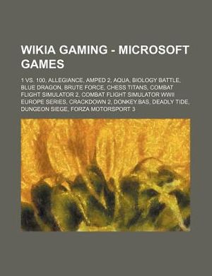 Gaming - Microsoft Games: 1 vs. 100, Allegiance, Amped 2, Aqua, Biology Battle, Blue Dragon, Brute Force, Chess Titans, Combat Flight Simulator image number 0