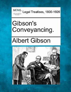 Gibson's Conveyancing. image number 0