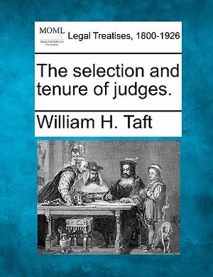 The Selection and Tenure of Judges. image number 0