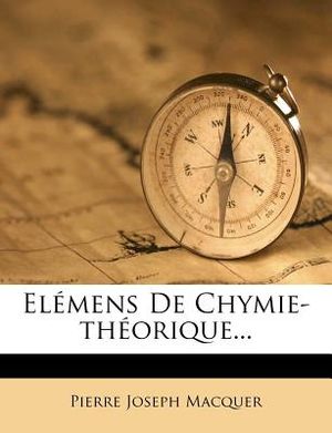 El&eacute;mens de Chymie-Th&eacute;orique... image number 0