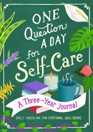 One Question a Day for Self-Care: A Three-Year Journal: Daily Check-Ins for Emotional Well-Being image number 0