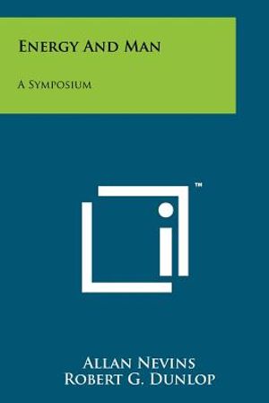 Energy and Man: A Symposium image number 0