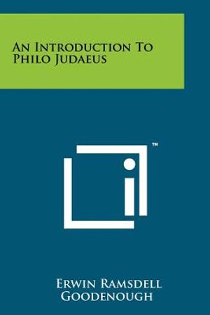 An Introduction To Philo Judaeus image number 0