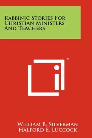 Rabbinic Stories For Christian Ministers And Teachers image number 0