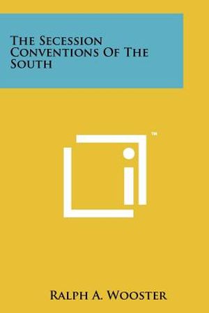 The Secession Conventions Of The South image number 0