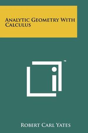 Analytic Geometry with Calculus image number 0