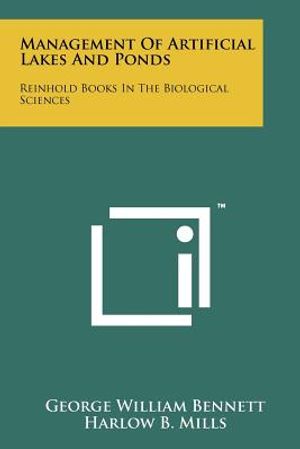 Management of Artificial Lakes and Ponds: Reinhold Books in the Biological Sciences image number 0