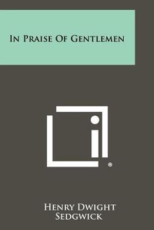 In Praise Of Gentlemen image number 0