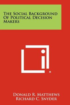 The Social Background Of Political Decision Makers image number 0