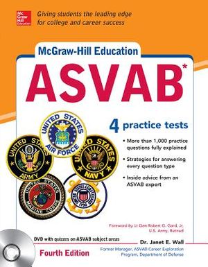 McGraw-Hill Education ASVAB with DVD, Fourth Edition [With DVD] image number 0
