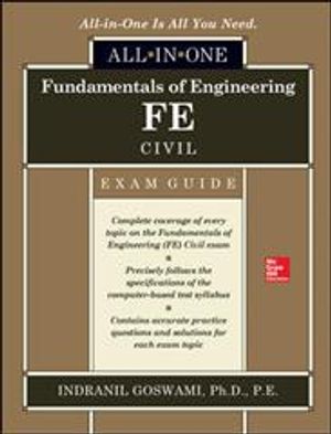 Fundamentals of Engineering Fe Civil All-In-One Exam Guide image number 0
