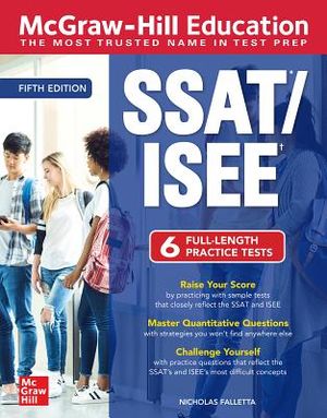 McGraw-Hill Education Ssat/Isee, Fifth Edition image number 0