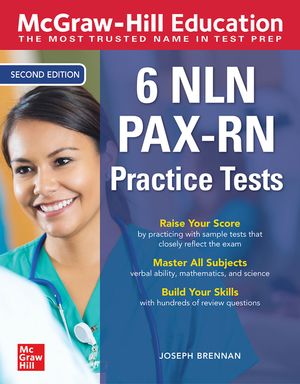 McGraw-Hill Education 6 Nln Pax-RN Practice Tests, Second Edition image number 0
