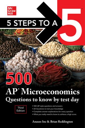 5 Steps to a 5: 500 AP Macroeconomics Questions to Know by Test Day, Third Edition image number 0
