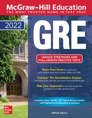 McGraw Hill GRE 2022 image number 0