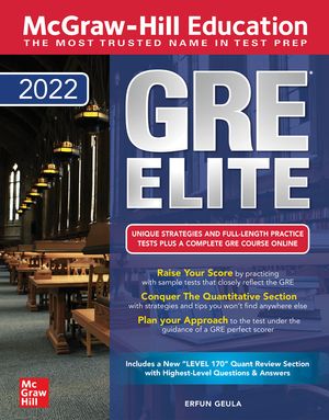 McGraw Hill GRE Elite 2022 image number 0