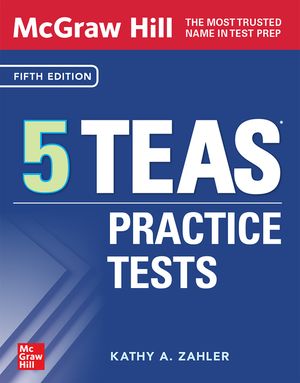 McGraw-Hill 5 Teas Practice Tests, Fifth Edition image number 0