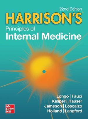 Harrison's Principles of Internal Medicine, Twenty-Second Edition (Vol.1 & Vol.2) image number 0