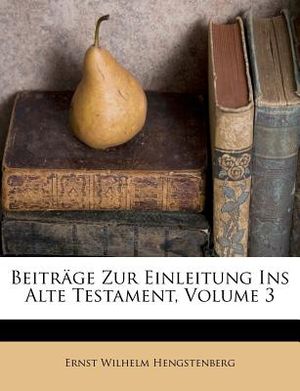 Beitrage Zur Einleitung Ins Alte Testament, Volume 3 image number 0