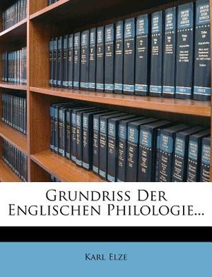 Grundriss Der Englischen Philologie image number 0