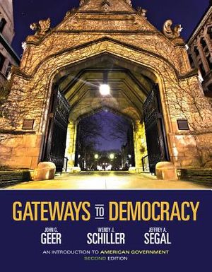 Gateways to Democracy: An Introduction to American Government (Book Only) image number 0