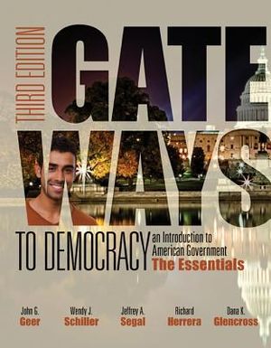 Gateways to Democracy: The Essentials (with Mindtap Political Science, 1 Term (6 Months) Printed Access Card) image number 0