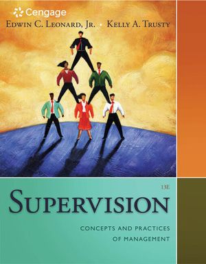 Supervision: Concepts and Practices of Management image number 0