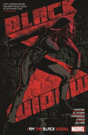 Black Widow by Kelly Thompson Vol. 2: I Am the Black Widow image number 0
