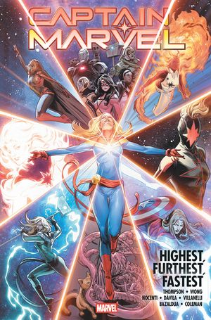Captain Marvel: Highest, Furthest, Fastest Omnibus Carmen Carnero Cover image number 0