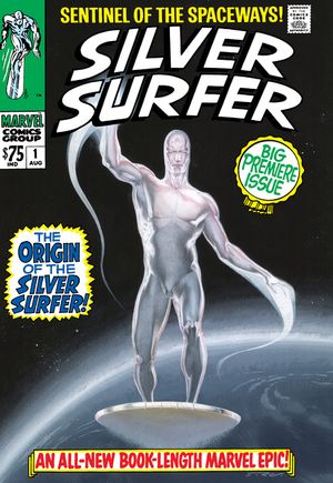 Silver Surfer Omnibus Vol. 1 John Buscema First Issue Cover [New Printing 2] image number 0