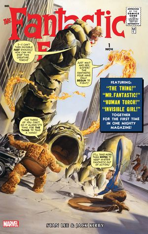 The Fantastic Four Omnibus Vol. 1 Alex Ross Cover [New Printing 3] image number 0