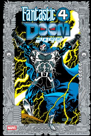 Fantastic Four/Doom 2099 Omnibus Pat Broderick Cover image number 0