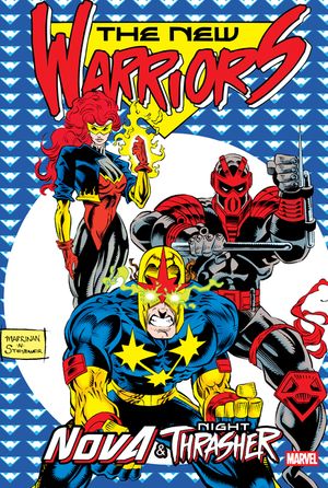 New Warriors: Nova & Night Thrasher Omnibus Chris Marrinan Cover image number 0