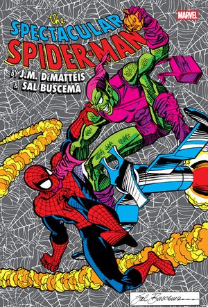 Spectacular Spider-Man by Dematteis & Buscema Omnibus Sal Buscema Green Goblin C Over image number 0