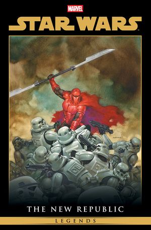 Star Wars Legends: The New Republic Omnibus Vol. 3 Dave Dorman Crimson Empire Cover image number 0