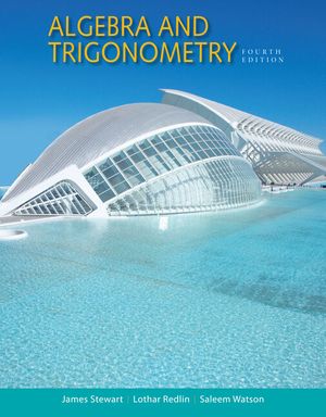 Student Solutions Manual for Stewart/Redlin/Watson's Algebra and Trigonometry, 4th image number 0