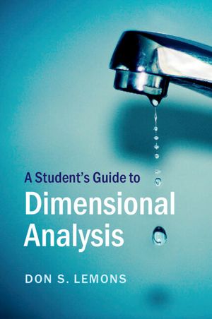 A Student's Guide to Dimensional Analysis image number 0