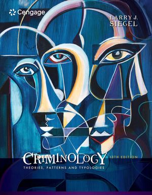 Criminology: Theories, Patterns and Typologies image number 0