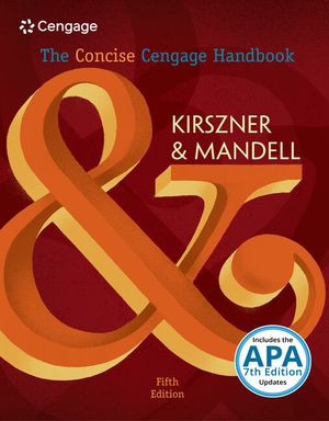 The Concise Cengage Handbook with APA Updates image number 0